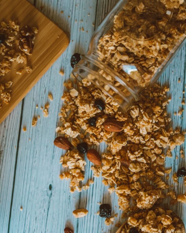 Cereal in a jar